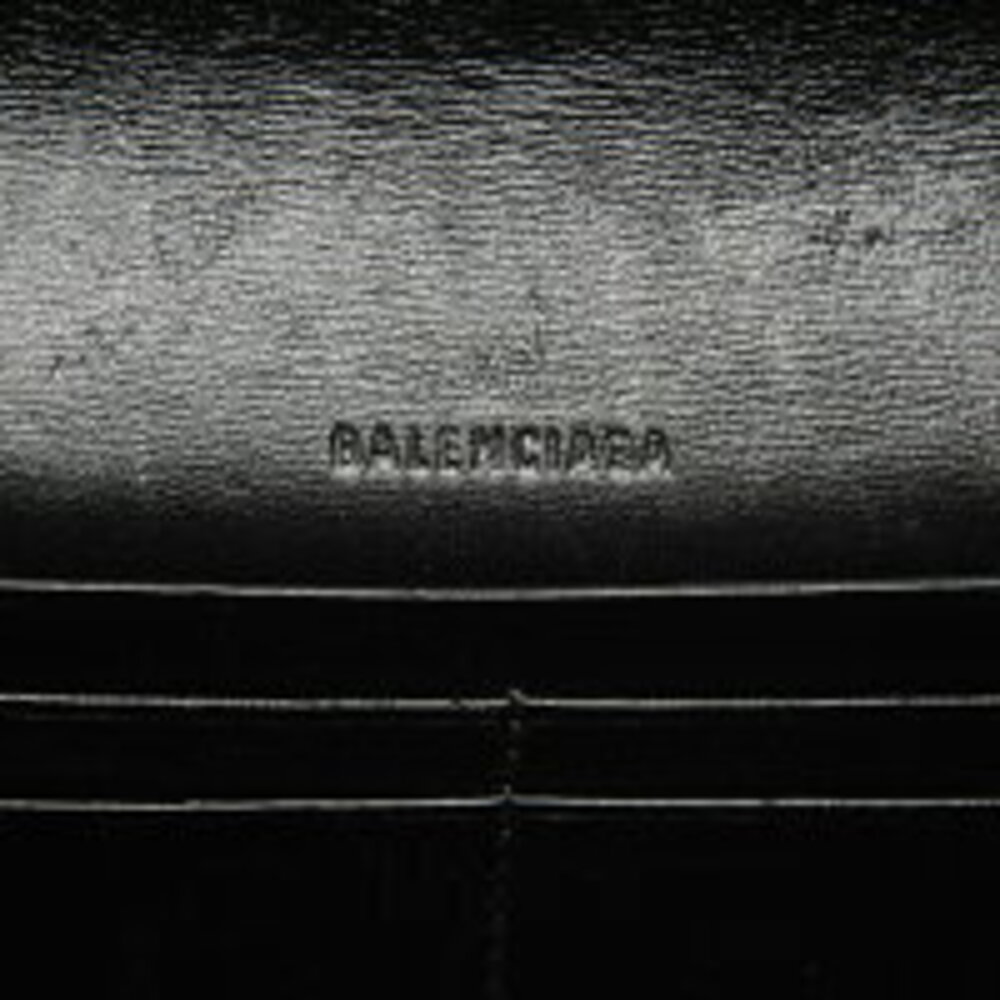 Balenciaga Embossed Leather Gossip Shoulder Bag Black - Picture 8 of 11